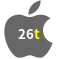 Aplicativo 26t para iOS